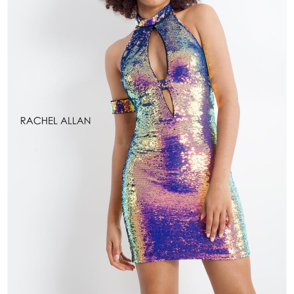 Rachel Allan Short Formal Homecoming Dress